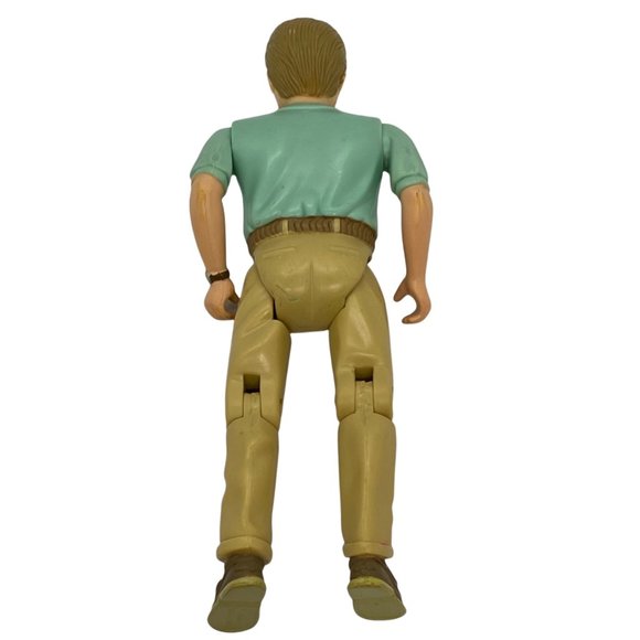 Fisher Price Loving Family Dollhouse Father Figurine with Green Shirt Tan Pants - Picture 2 of 5
